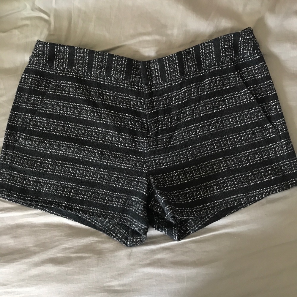 Navy Joie Cotton Shorts